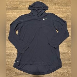 Nike Navy Long Sleeve Men's Tee
